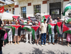 IU critica al alcalde de Laredo por "insinuar delitos" tras las movilizaciones por Palestina en La Vuelta