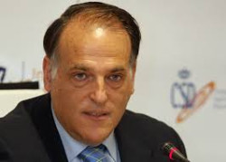 Javier Tebas: "Estoy convencido de que vamos a terminar la temporada"