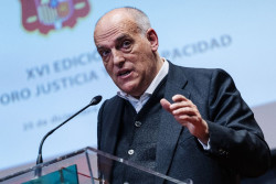 Javier Tebas: "La Superliga tiene cero opciones de celebrarse"