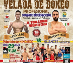 Jes&uacute;s Laso vuelve este s&aacute;bado al ring de Hinojedo en el que ser&aacute; su primer combate a seis asaltos