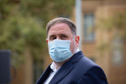 Junqueras llama  al TS   "aparato  represor"  del Estado para "imponer" el 25% en castellano y la Fiscal General calla