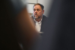 Junqueras quiere la ley de amnist&iacute;a "cuanto antes, mejor", y no renuncia al refer&eacute;ndum ni al relator