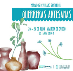 La Alameda de Oviedo acoge el Mercadillo de Artesanas de la Semana Grande este fin de semana