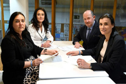 La alcaldesa Gema Igual y el Colegio de Abogados ofrecen asesoramiento legal a los jóvenes desde este mes y no dice su coste y quien paga