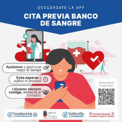 La aplicación para solicitar cita previa para donar supera los 7.400 usuarios