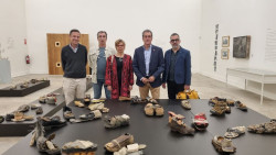 La Autoridad Portuaria inaugura una nueva exposición con obras de su colección en la Nave Sotoliva
