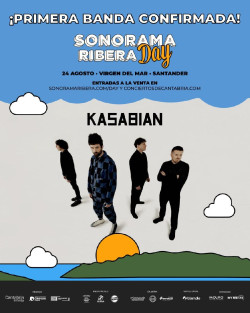 La banda británica Kasabian, primera confirmada del Sonorama Ribera Day en Santander