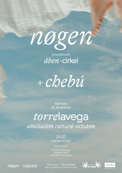 La banda vasca Nogen y el tr&iacute;o c&aacute;ntabro Cheb&uacute;, en concierto en la Asociaci&oacute;n Octubre