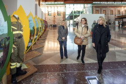 La Biblioteca Central acoge hasta junio la exposición `Incendios forestales`