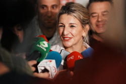 La comunista Yolanda D&iacute;az dice que dar Pamplona los herederos de ETA es ser progresista