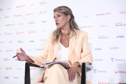 La comunista Yolanda D&iacute;az proclama que hay Gobierno social comunista para rato
