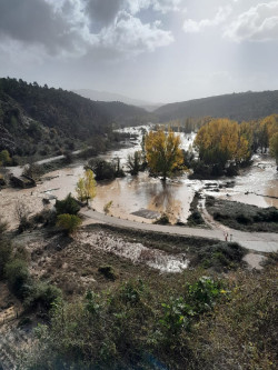 La DANA destroza huertas y deja a Garaballa (Cuenca) sin su principal comunicaci&oacute;n con Valencia