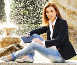 La escritora  profesional  Carmen Posadas