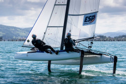 La escuadra espa&ntilde;ola a por todas en Attersee, Austria