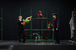 La Escuela de Artes Escénicas de Palacio de Festivales estrena hoy el musical `La tienda de los horrores`