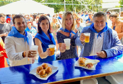 La Feria de Día de la Semana Grande abre sus puertas con 35 casetas repartidas en cinco zonas de la ciudad