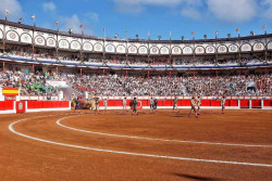 La Feria de Santiago celebra la Corrida de la Beneficencia, que destinará fondos a la residencia Santa Lucía