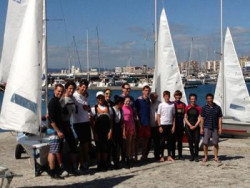 La flota "Snipe" sigue siendo la más activa de la vela ligera