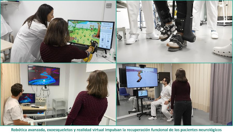 La Fundaci&oacute;n Jim&eacute;nez D&iacute;az destaca su modelo de neurorrehabilitaci&oacute;n basado en tecnolog&iacute;a rob&oacute;tica