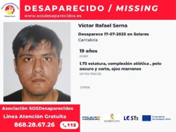 La Guardia Civil investiga la desaparici&oacute;n de un joven que estaba de vacaciones en Cantabria