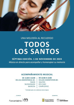 La música clásica en directo volverá a los cementerios de Torrelavega el día de Todos los Santos