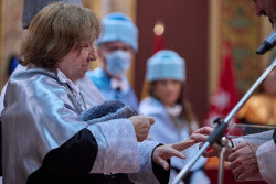La nobel Svetlana Aleksi&eacute;vich, doctora honoris causa por la UCM: "Somos todos rehenes del chantaje nuclear ruso"
