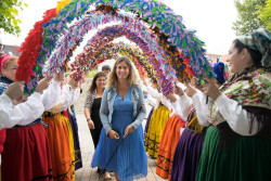 La nueva Noja y su alcaldesa Mireia.