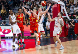 La peor Espa&ntilde;a cae en B&eacute;lgica y sigue a cero su camino al Eurobasket