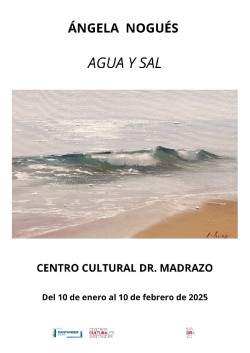 La pintora cántabra Ángela Nogués presenta la muestra `Agua y sal` en el Doctor Madrazo