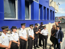 La Policía se refuerza para las fiestas de Torrelavega con unidad aérea, canina, caballería y UPR