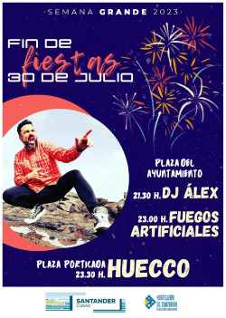 La Semana Grande de Santander termina hoy con música y fuegos artificiales