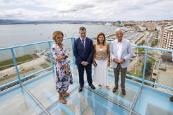 La terraza y los nuevos miradores del Palacio de Festivales se inaugurarán en septiembre