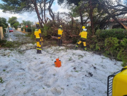 La tormenta deja en Menorca inundaciones y &aacute;rboles ca&iacute;dos