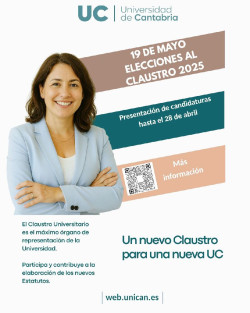 La Universidad de Cantabria celebrará elecciones al Claustro el 19 de mayo
