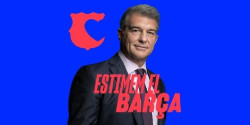 Laporta: "Quiero unir a todo el barcelonismo hacia la gloria"