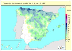 Las lluvias acumuladas en este a&ntilde;o hidrol&oacute;gico se encuentran por debajo del valor normal en Cantabria