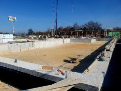 Las obras de las piscinas de verano de Torrelavega podrían finalizar en mayo