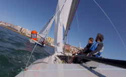 Las tripulaciones del S&C y del Chiqui IV se repartieron las victorias en una complicada tirada del Snipe santanderino.