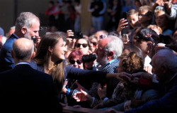 Leonor cierra su primer viaje a Navarra, en el que ha conocido lugares clave de la historia de la Comunidad foral