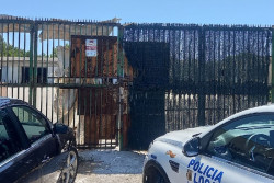 Liberan a un okupa de un recinto en Palma despu&eacute;s de que el administrador soldara la barrera de entrada