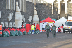 Llega un segundo cayuco a El Hierro con 212 migrantes