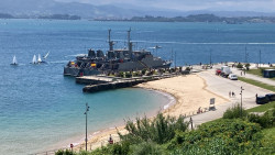 Los buques cazaminas `Tambre` y `Tajo` hacen escala este fin de semana en el Puerto de Santander