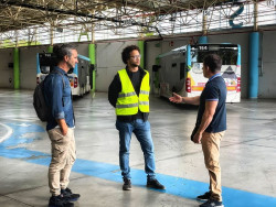 Los desperfectos en las cocheras del TUS  ponen en "riesgo" a trabajadores