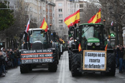 Los ganaderos c&aacute;ntabros organizan este jueves otra tractorada en Santander contra el acuerdo de Mercosur