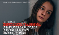 Los intentos de suicidio de menores de edad se multiplican por 25 en la &uacute;ltima d&eacute;cada, seg&uacute;n ANAR