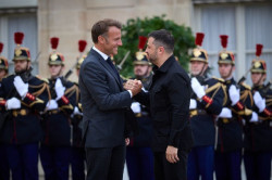 Macron confirma que Europa está "lista para brindar garantías de seguridad" a Ucrania