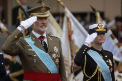 Madrid acoge ma&ntilde;ana el desfile del 12 de octubre, presidido por los Reyes y al que acuden Leonor y la infanta Sof&iacute;a en el que ser&aacute; abucheado S&aacute;nchez
