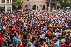 Madrid vive una "noche tranquila" por la celebraci&oacute;n del Mundial con solo siete traslados, la mayor&iacute;a por el calor