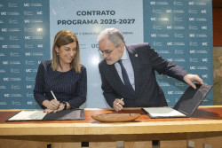 María Buruaga y la UC firman su primer contrato plurianual dotado de 310 millones