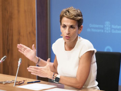 Mar&iacute;a Chivite: "Dije caiga quien caiga y estoy cumpliendo"